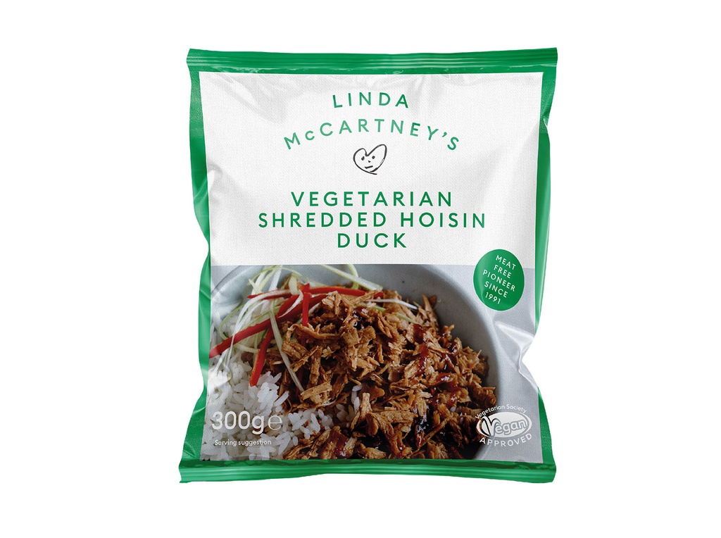 Linda McCartney Vegetarian Shredded Hoisin Duck, 300g