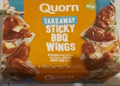 Quorn Takeaway Sticky BBQ Wings