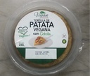 Tortilla De Patata Vegana Con Cebolla