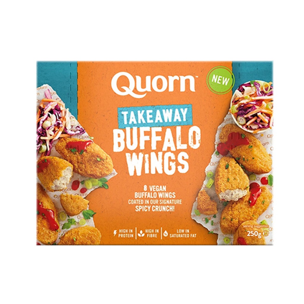 Quorn Takeaway 8 Vegan Buffalo Wings 250g