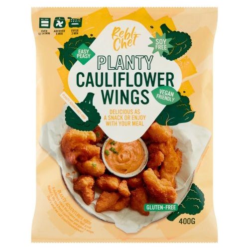 Rebl Chef Planty Cauliflower wings