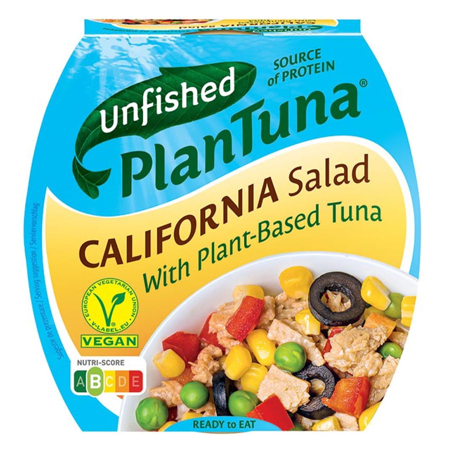 Unfished Plantuna california style salad