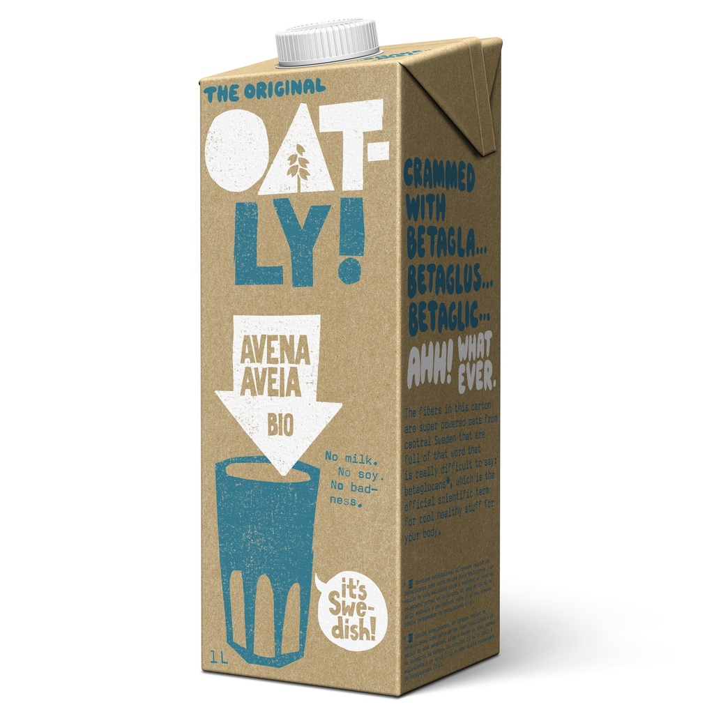 Oatly Bebida vegetal Avena 1lt