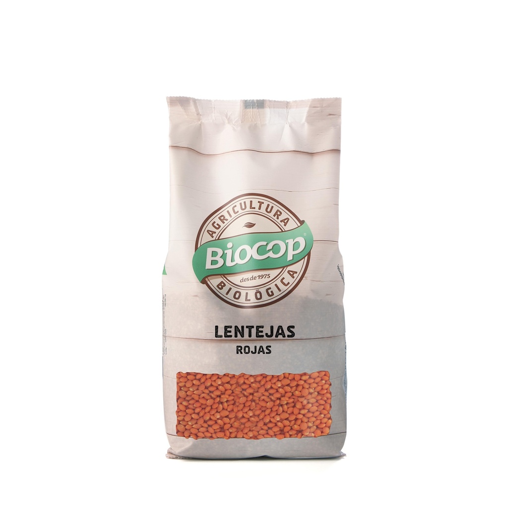 Biocop Lentejas rojas 500gr