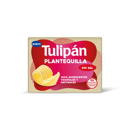 Tulipán plantequilla sin sal 250gr