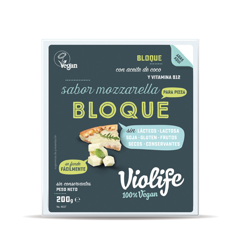 Violife Bloque sabor mozarella 200gr