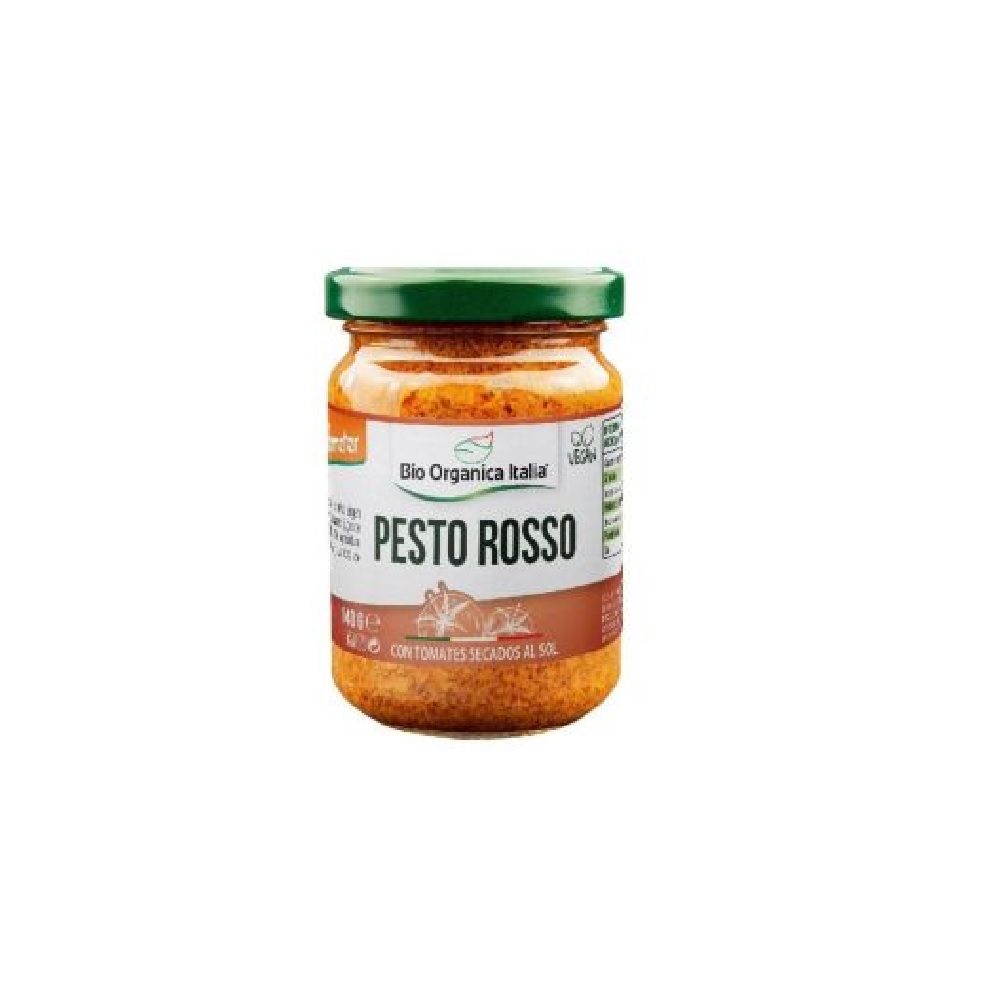 Bio org Italia Pesto rosso 140gr 