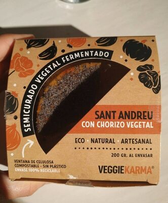 VeggieKarma Sant Andreu con chorizo