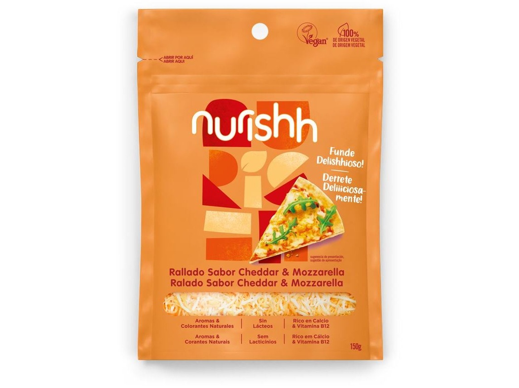 Nurishh cheddar & mozarella grated