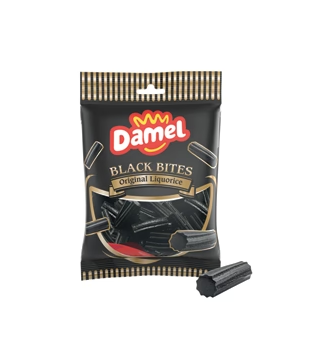 Damel Black bites Liquorice