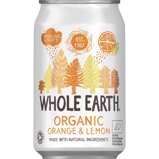 Whole Earth Organic Orange & Lemon 