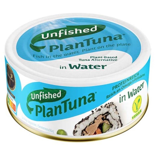 Unfished Plantuna in water