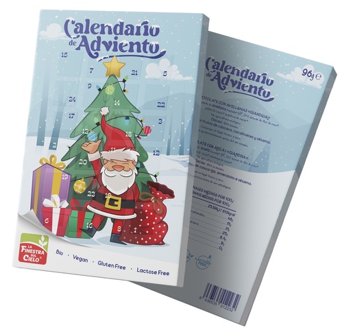 Calendario de adviento de Chocolate La finestra sul Cielo 96gr